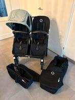 Bugaboo Donkey 2 Duo kinderwagen - duowagen / tweeling wagen, Bugaboo, Zo goed als nieuw, Verstelbare duwstang, Ophalen