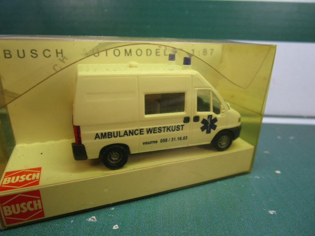 Busch Ambulance Westkust Veurne, Overige merken, Nieuw, Ophalen of Verzenden, X