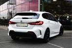 BMW 1 Serie 118i M Sport Automaat / Sportstoelen / LED / M S, 65 €/maand, Gebruikt, Met garantie (alle), Leder en Stof