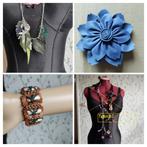 DIDI Ketting/ Armband/ Leren Broche, Ophalen of Verzenden, Zo goed als nieuw, Overige materialen