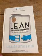 Lean. Hoe creeer je duurzaam waarde?  - Hauser & Smolders, Boeken, Ophalen of Verzenden, Nieuw