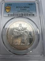 Frankrijk. 10 Francs 1966 - PCGS MS66, Ophalen of Verzenden, Frankrijk