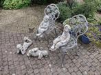 Betonnen tuinbeelden, Tuin en Terras, Tuinbeelden, Ophalen, Gebruikt, Beton, Mensenbeeld
