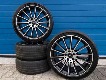 Mercedes c43 amg multispaak velgen 19inch beschikbaar voor biedingen