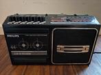 Philips D7160 Radio Cassette Recorder, Ophalen of Verzenden, Gebruikt, Radio, Met cd-speler