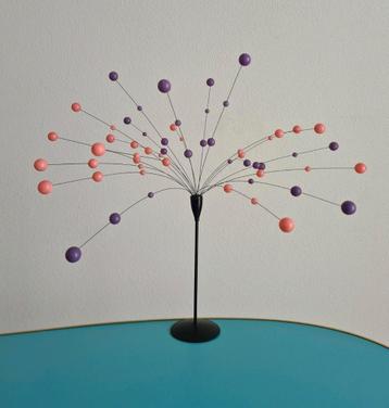 Vintage retro mobiel decor mobile ballen spel mid century beschikbaar voor biedingen