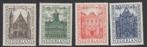 K472 nederland 1948 zomerzegels postfris nrs 500 503, Postzegels en Munten, Postzegels | Nederland, Na 1940, Verzenden, Postfris