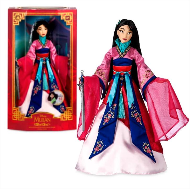 Disney Mulan Pop - limited edtition 17 inch doll, Kinderen en Baby's, Speelgoed | Poppen, Nieuw, Barbie, Ophalen of Verzenden