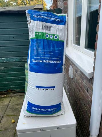 Bouwmaat Zandcementmortel C20 - 20kg over! beschikbaar voor biedingen