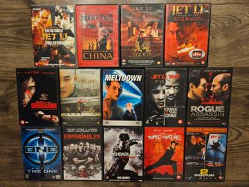 Jet Li Collectie - 16 DVD's Martial Arts  beschikbaar voor biedingen