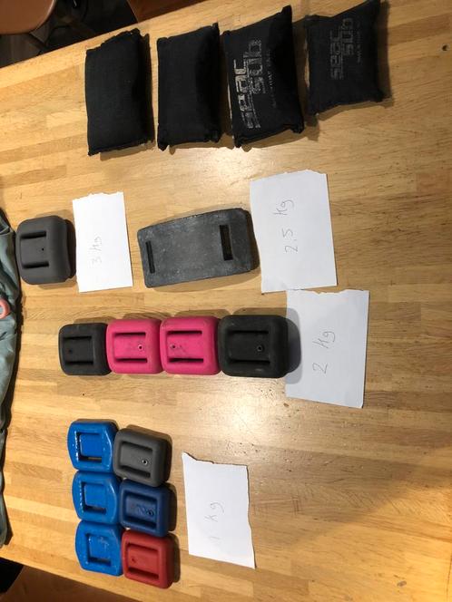 Duiklood bij 8 kg gratis loodgordel, Watersport en Boten, Duiken, Zo goed als nieuw, Lood of Loodgordel, Ophalen of Verzenden