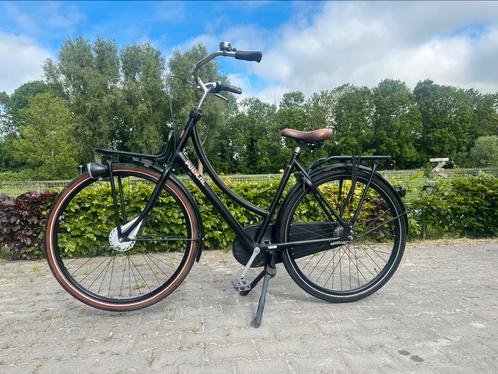 Gazelle PUUR, Fietsen en Brommers, Fietsen | Dames | Damesfietsen, Gebruikt, Gazelle, Versnellingen, 53 tot 56 cm, Ophalen