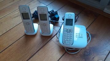 Gigaset Telefoon Set A510 a met 3 Handsets beschikbaar voor biedingen