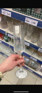 GEZOCHT champagne glazen Action, Ophalen of Verzenden, Nieuw, Overige typen