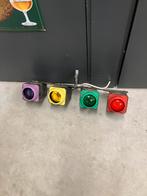 Retro discolampen met beugel, Muziek en Instrumenten, Licht en Laser, Ophalen, Gebruikt, Licht