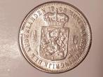 1/2 gulden 1908 zf+, Postzegels en Munten, Munten | Nederland, ½ gulden, Verzenden, Zilver, Koningin Wilhelmina