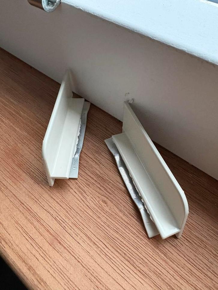 Waterslag Kopplaatjes 60mm RAL9001, Doe-het-zelf en Verbouw, Plinten en Afwerking, Nieuw, Vensterbanken, Overige materialen, Minder dan 100 cm