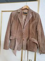 Prachtige  beige jasje echt leer  maat 46, Kleding | Dames, Ophalen of Verzenden, Zo goed als nieuw