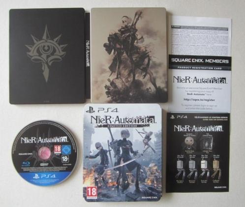 Nier Automata steelbook Playstation 4 PS4, Spelcomputers en Games, Games | Sony PlayStation 4, Zo goed als nieuw, Avontuur en Actie