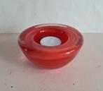 Kosta Boda rode kristallen sfeerlichthouder Atoll. A.Ehrner., Antiek en Kunst, Kunst | Designobjecten, Ophalen of Verzenden