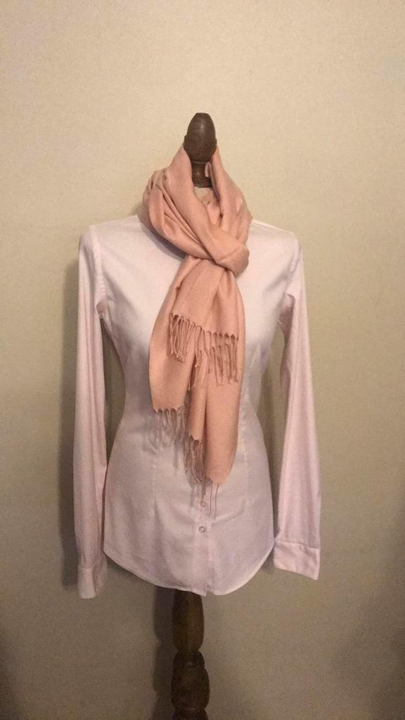 CAVALLARO NAPOLI BLOUSE COTTON STRETCH ROSE, Kleding | Dames, Blouses en Tunieken, Zo goed als nieuw, Maat 36 (S), Roze, Verzenden