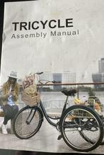 Tricycle Assembly Manual, Fietsen en Brommers, Nieuw, Ophalen