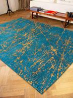 Louis de Poortere Mad Men Stellar – 9218 Lightning Turquoise, Ophalen, Vloerkleed, Blauw, 200 cm of meer