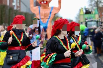 Grote loopgroep carnavals optocht beschikbaar voor biedingen