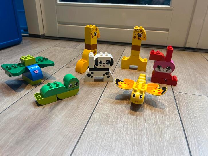Duplo Eerste Dieren Set, Kinderen en Baby's, Speelgoed | Duplo en Lego, Zo goed als nieuw, Duplo, Complete set, Ophalen of Verzenden