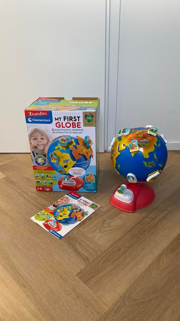 Clementoni My First Globe - Interactieve Wereldbol, Kinderen en Baby's, Speelgoed | Educatief en Creatief, Ophalen of Verzenden