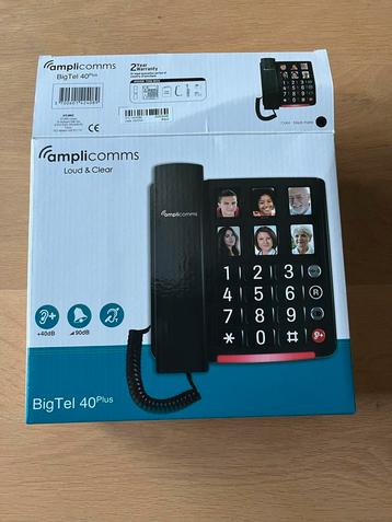 Amplicomms BigTel 40 Plus Seniorentelefoon - Nieuw beschikbaar voor biedingen