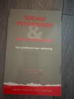 Sociale Psychologie & Praktijkproblemen, Ophalen of Verzenden, Gelezen, Sociale psychologie
