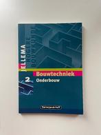 Jellema / 2 Bouwtechniek / Onderbouw / 9789006950410, ThiemeMeulenhoff, Ophalen of Verzenden, Zo goed als nieuw, Bouwkunde