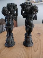 2:cherubijn putto gipsen beelden, Antiek en Kunst, Ophalen