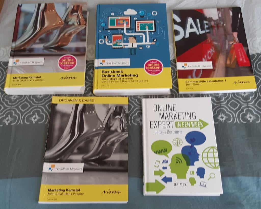 Studieboeken Marketing, Boeken, Studieboeken en Cursussen, Ophalen of Verzenden, Zo goed als nieuw, MBO, Noordhoff Uitgevers