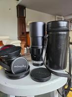 vintage Minolta groothoek-objectief 28 mm voor SLR, Ophalen of Verzenden, Gebruikt, Groothoeklens