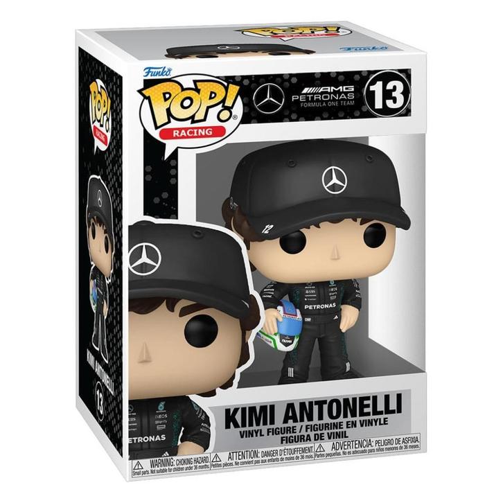 Formula One POP! Racing Vinyl Figure Kimi Antonelli 9 cm, Verzamelen, Film en Tv, Nieuw, Tv, Actiefiguur of Pop, Ophalen of Verzenden