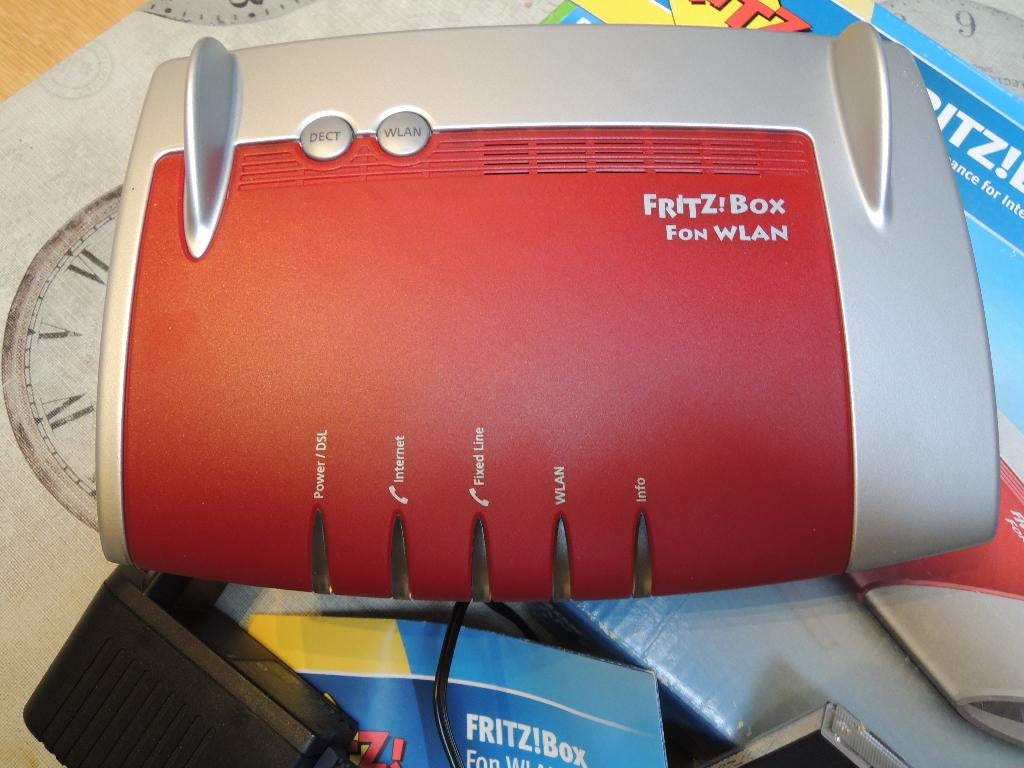 Fritzbox fon wlan 7390, Ophalen of Verzenden, Zo goed als nieuw, Router, Fritzbox