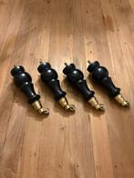 4 Tafel- of stoelpoten met wieltjes, Ophalen, Tafelpoot, Gebruikt, Rond