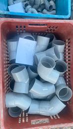 Diverse maten pvc 1 koop van 32 mm tot 125 mm, Doe-het-zelf en Verbouw, Buizen en Afvoer, Ophalen, Bochten, Pvc, Zo goed als nieuw