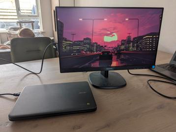 Keurige Philips Full HD 21,5" IPS monitor met speakers beschikbaar voor biedingen