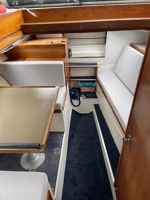 Buitenkans, Watersport en Boten, Motorboten en Motorjachten, Gebruikt, Polyester, 6 tot 9 meter, Diesel, 50 pk of meer, Ophalen