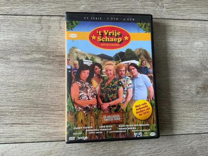 't Vrije Schaep met de 5 poten DVD Boxset Serie / Seizoen 2, Cd's en Dvd's, Dvd's | Tv en Series, Zo goed als nieuw, Komedie, Boxset