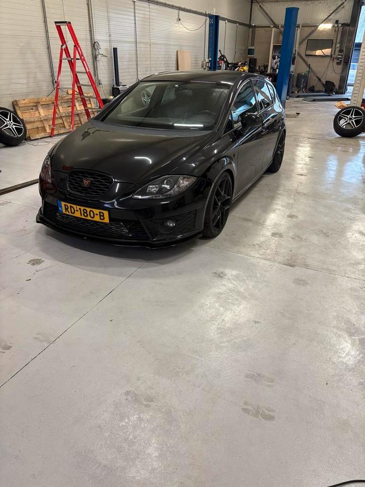 Seat Leon 2.0 Tfsi 16V 177KW Cupra 2009 Zwart, Auto's, Seat, Particulier, Leon, Airbags, Airconditioning, Alarm, Bluetooth, Bochtverlichting