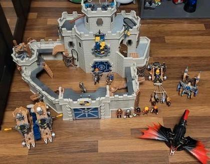 Playmobil kasteel Novelmore, Kinderen en Baby's, Speelgoed | Playmobil, Zo goed als nieuw, Complete set, Ophalen