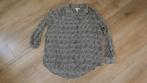 Leuke zwart bewerkte  blouse van H&M, Maat 38/40 (M), H&M, Zwart, Ophalen of Verzenden