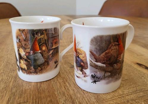 Douwe Egberts - Rien Poortvliet mokken, Huis en Inrichting, Keuken | Servies, Nieuw, Kop(pen) en/of Schotel(s), Overige stijlen
