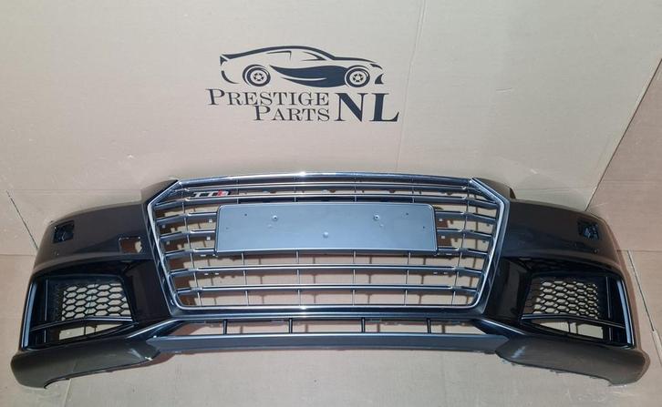 Voorbumper Audi TT 8S TTS S-line 8S0807437H Bumper PDC KLS, Auto-onderdelen, Carrosserie en Plaatwerk, Bumper, Audi, Voor, Gebruikt