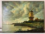 Molen van Wijk bij Duurstede.NaarJacob Israëlsz van Ruisdael, Antiek en Kunst, Kunst | Schilderijen | Klassiek, Ophalen