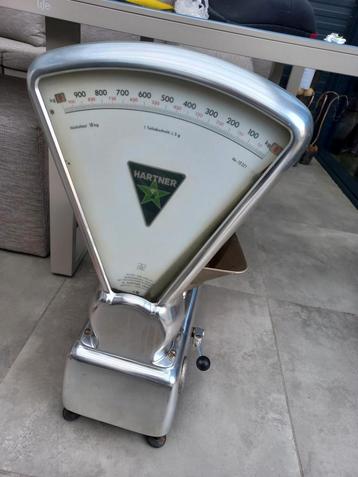 Vintage duitse weegschaal. G.Hartner  beschikbaar voor biedingen